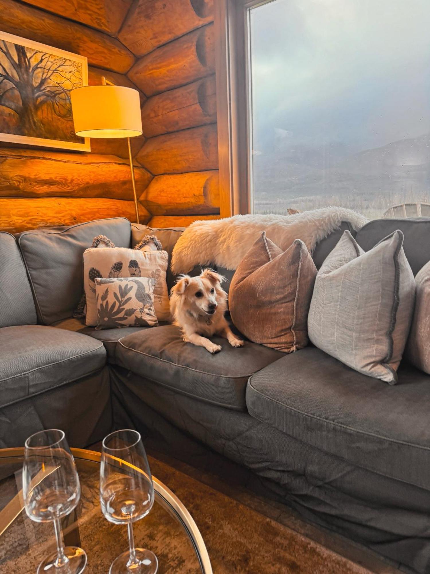 Wild Nurture Eco Luxury Offgrid Log Holiday home