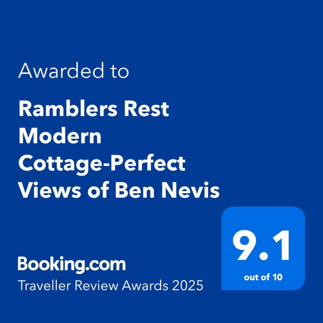 Ramblers Rest Modern Cottage-perfect Views Of Ben Nevis * Fort William